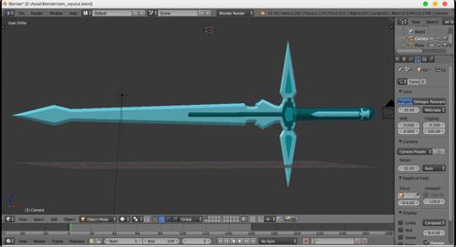 simple sword Dark Repulser preview image